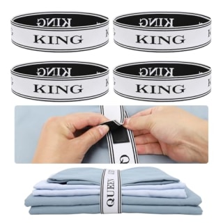 Bropgod Bed Sheet Organizer Bands (Pack of 4)