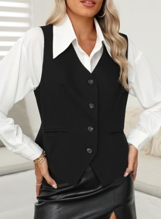 Dokotoo Women's V-Neck Vest