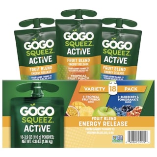 GoGo Squeez Active Fruit Blend Energy Release