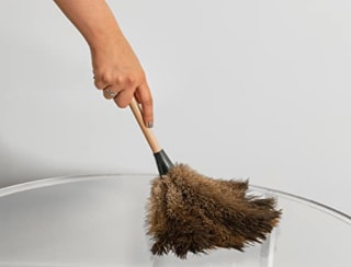 Royal Duster Black Ostrich Feather Duster