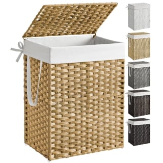Songmics Handwoven Laundry Hamper
