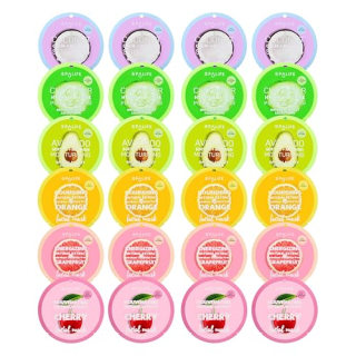 Fruit Facial Sheet Masks (Set of 24)