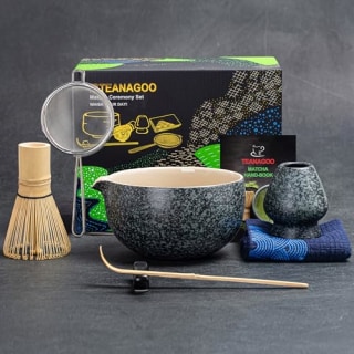 Teanagoo Matcha Whisk Set Black