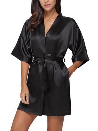 The Bund Short Kimono Robe