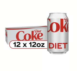 Coca-Cola Diet Coke Soda Cans (12-Pack)