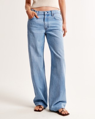 Abercrombie & Fitch Low Rise Ultra Loose Jean