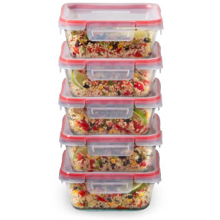 Pyrex Freshlock 10-piece Meal Prep Glass Storage Set