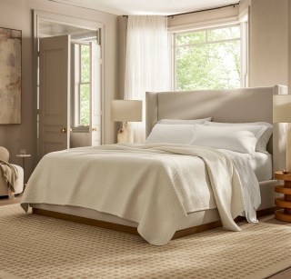 Boll & Branch Signature Textured Stitch Quilt