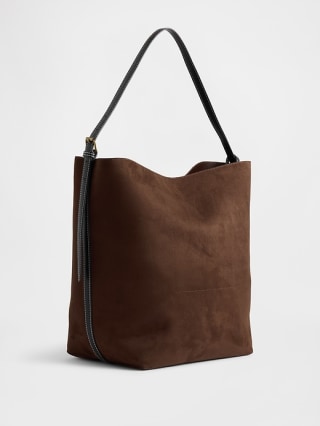 Gap Vegan Suede Bucket Bag