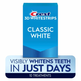 Crest 3D Whitestrips Classic White Dental Whitening Kit