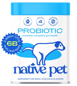 Native Pet Probiotics for Dogs 