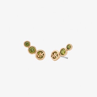 Michael Kors Bezel Crawler Earrings