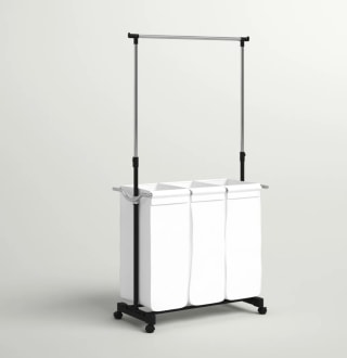 Wayfair Basics Laundry Center with Hanging Bar