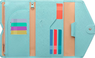 RFID Blocking Travel Passport Wallet