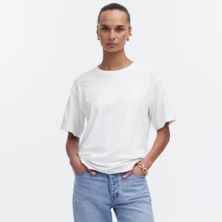 Cotton Relaxed Oversized Tee