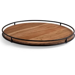 Birdrock Home Wooden Lazy Susan (18 Inch)