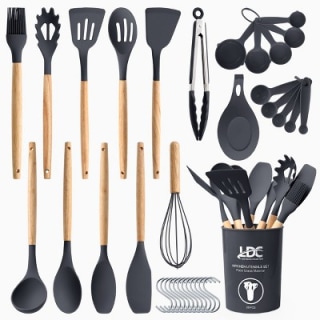 Lux Decor Cooking 35-Piece Kitchen Utensil Set