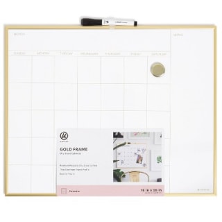 U Brands Dry Erase Calendar Board