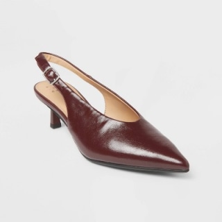 A New Day Women’s Samantha Sling Back Kitten Heels