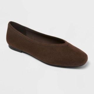 A New Day Women’s Sammie Ballet Flats with Memory Foam Insole