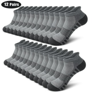 Loritta Men's Ankle Socks (12 Pairs)