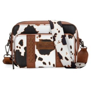 Wrangler Cow Print Crossbody Bag