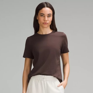 Lululemon Organic Cotton Straight-Hem Crewneck T-Shirt