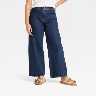 Universal Thread High-Rise Sailor Wide Leg Ankle Jeans