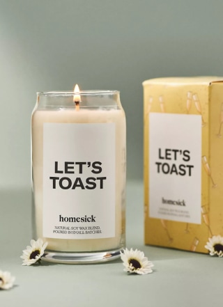 Homesick Let's Toast Candle