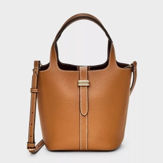 A New Day Mini Tulip Tote Handbag with Crossbody Strap