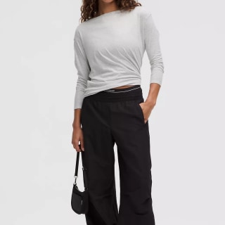 Lululemon Back In Action Organic Cotton Long-Sleeve Shirt