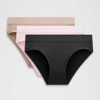 Lululemon UnderEase Mid-Rise Bikini Underwear (3 Pack)