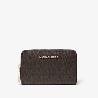 Michael Kors Small Logo and Leather Wallet