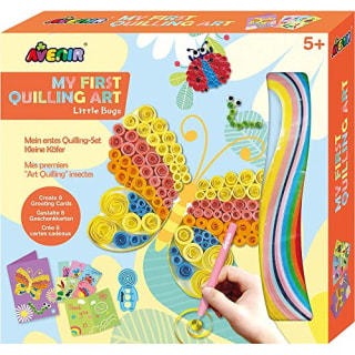 My First Quilling Art Little Bugs Craft Set