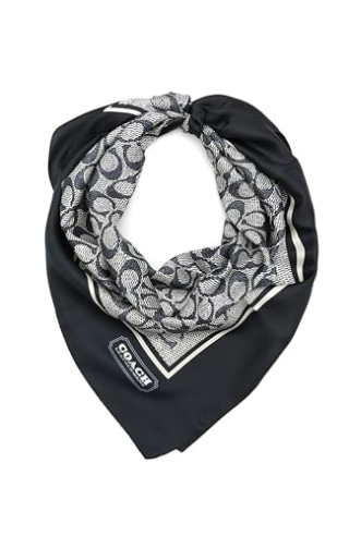 Coach Women's Vintage Signature Printed Silk Square Scarf