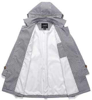 Chrisuno Women's Double Breasted Trench Coat