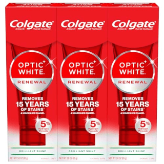 Colgate Optic White Renewal Teeth Whitening Toothpaste