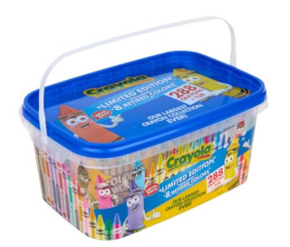Crayola Crayon Tub - Limited Edition Colors 