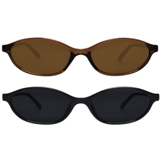 Guvivi Retro 90s Sunglasses (Set of 2)