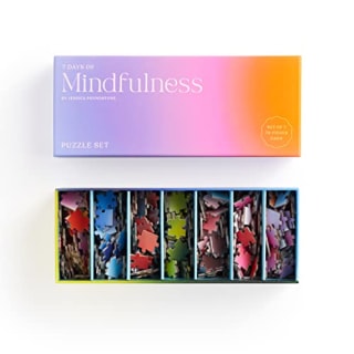 Galison 7 Days of Mindfulness Puzzle Set
