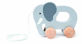 Hape Wooden Elephant Pull-Along Baby Toy