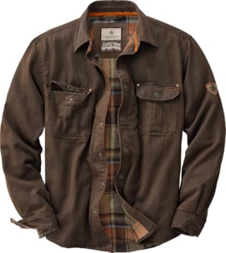 Legendary Whitetails Men's Flannel Lined Shirt Jacket