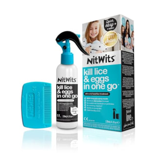 NitWits All-in-One Head Lice Treatment Spray