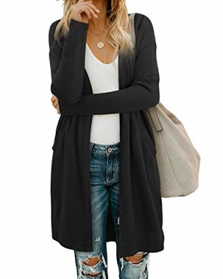 Ouges Open Front Cardigan