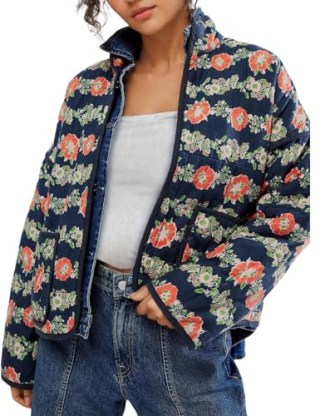 Omoone Cropped Lightweight Jacket Cardigan