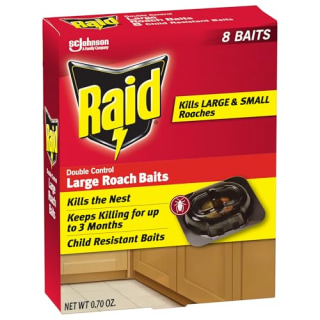 Raid Double Control Large Roach Baits