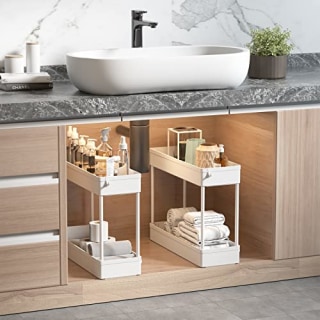 Solejazz Slim 4-Tier Bathroom Organizer