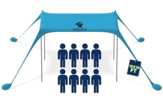 Sun Ninja Beach Tent Sun Shelter