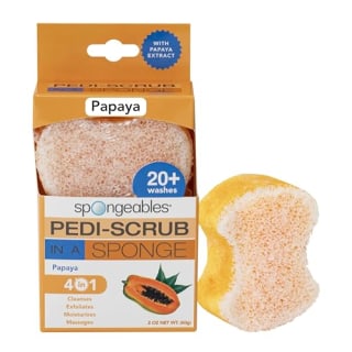 Spongables Pedi Scrub Foot Exfoliating Sponge