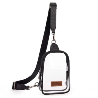 Wrangler Crossbody Clear Sling Bag